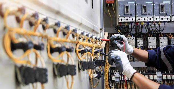 Professional Electrician technician working in Sanborn, IA